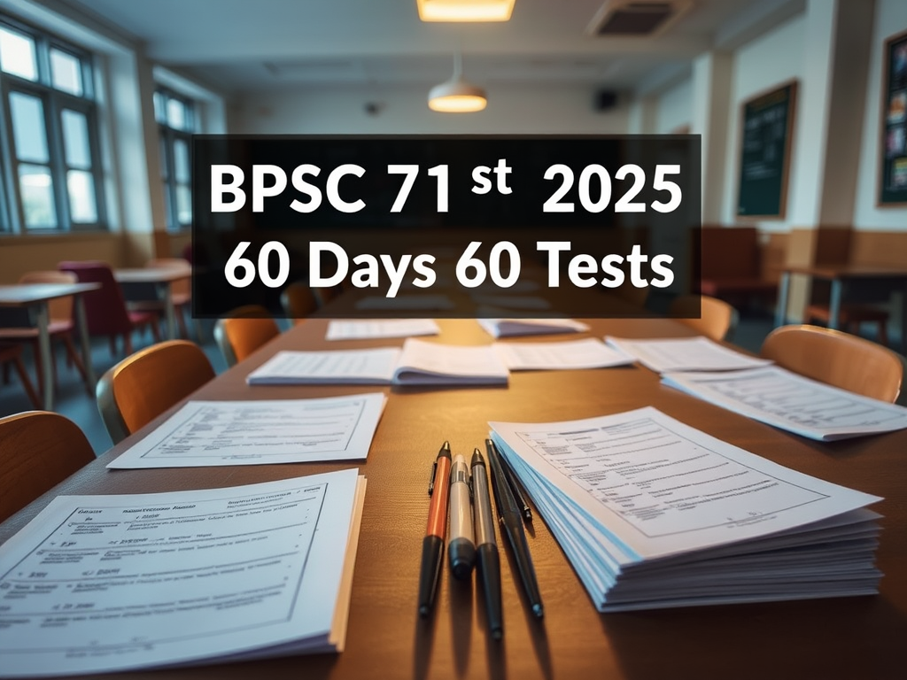 BPSC 71st Prelims Mock Test paper (2025)