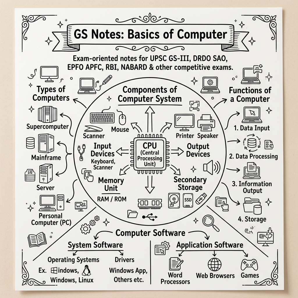 GS Notes: Basics of Computer